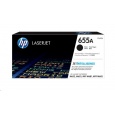 HP 655A Black Original LaserJet Toner Cartridge (CF450A) (12,500 pages)