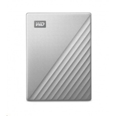 WD My Passport Ultra 1TB, Externí HDD, USB-C 3.0, stříbrná