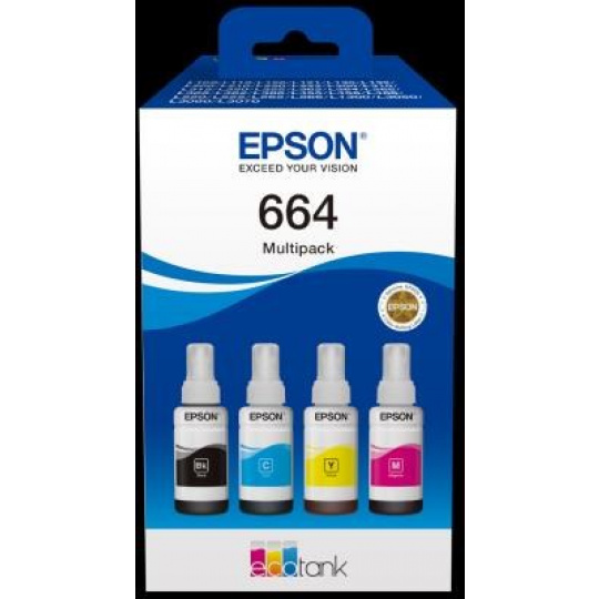 EPSON ink 664 EcoTank 4-colour multipack