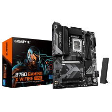 GIGABYTE MB Sc LGA1700 B760 GAMING X WIFI6E GEN5, Intel B760, 4xDDR5, 1xDP, 1xHDMI GIGABYTE MB Sc LGA1700 B760 GAMING X WIFI6E GEN5, Intel B760, 4xDDR5, 1xDP, 1xHDMI