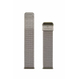 Garett univerzální řemínek 18 mm, stříbrný kovový, typ Mesh