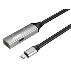 PremiumCord USB-C repeater a prodlužovací kabel Male-Female, 5Gbps Aluminium 10m