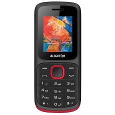 Aligator D210 Dual SIM, černo-červený Aligator D210 Dual SIM, černo-červený