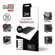 3mk hybridní sklo FlexibleGlass Max pro Samsung Galaxy A71, černá