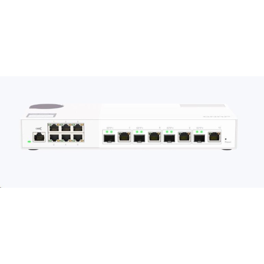 QNAP switch QSW-M2106-4C (6x2,5GbE,4x10GbE/SFP+combo)