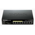 D-Link DGS-1008P 8-port Gigabit Desktop Switch, 4 porty jsou PoE+, PoE budget 68W