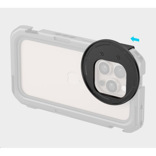 SmallRig 5010 Attachable Filter Adapter for iPhone 16 Series Cage 67mm