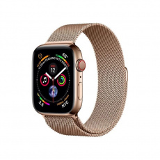 RhinoTech ocelový řemínek milánský tah pro Apple Watch 42 / 44 / 45mm růžově-zlatý RhinoTech ocelový řemínek milánský tah pro Apple Watch 42 / 44 / 45mm růžově-zlatý