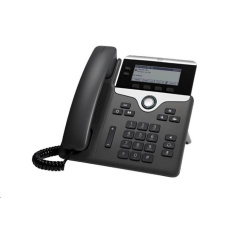 Cisco CP-7821-3PCC-K9=, VoIP telefon, 2line, 2x10/100, 3,5" displej, PoE - REFRESH