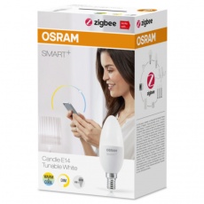 OSRAM SMART+ LED žárovka Tun.White DIM LIGHTIFY ZigBee 240V 6W E14 ClasB (krabička 1ks) 20000h OSRAM SMART+ LED žárovka Tun.White DIM LIGHTIFY ZigBee 240V 6W E14 ClasB (krabička 1ks) 20000h