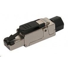 Solarix Konektor MPTL univerzální RJ45 CAT6A STP samořezný SXRJ45-6A-STP-BK-SA