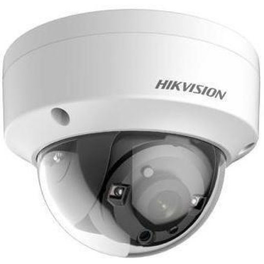 HIKVISION DS-2CE57H8T-VPITF(2.8mm), 5MPix HDTVI Dome kamera; IR 30m, 4v1, IP67, IK10, WDR 130dB