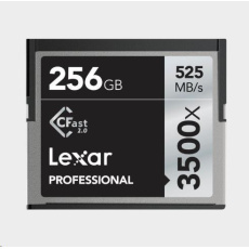 Lexar Pro 3500X Cfast (VPG-130) R525/W445 256GB Lexar Pro 3500X Cfast (VPG-130) R525/W445 256GB