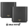 ASUS ZenWifi XT8 v2 2-pack black Wireless AX6600 Wifi 6 Tri-Band Gigabit Mesh system