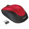 Logitech Wireless Mouse M235, red