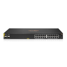 HPE Aruba Networking CX 6000 24G Class4 PoE 4SFP 370W Switch RENEW R8N87A