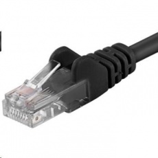 PREMIUMCORD Patch kabel UTP RJ45-RJ45 CAT5e 5m černá