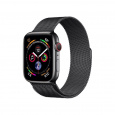 RhinoTech ocelový řemínek milánský tah pro Apple Watch 38 / 40 / 41mm černý