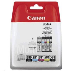 Canon CARTRIDGE PGI-580/CLI-581 BK/CMYK Multi-pack SEC pro PIXMA TS615x,625x,635x,815x,915xTR7550,8550 Canon CARTRIDGE PGI-580/CLI-581 BK/CMYK Multi-pack SEC pro PIXMA TS615x,625x,635x,815x,915xTR7550,8550