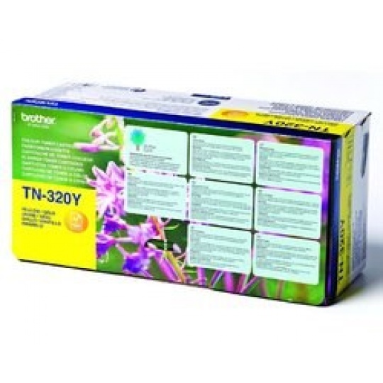 BROTHER Toner TN-320Y žlutá pro HL-4150CDN/HL4570CDW