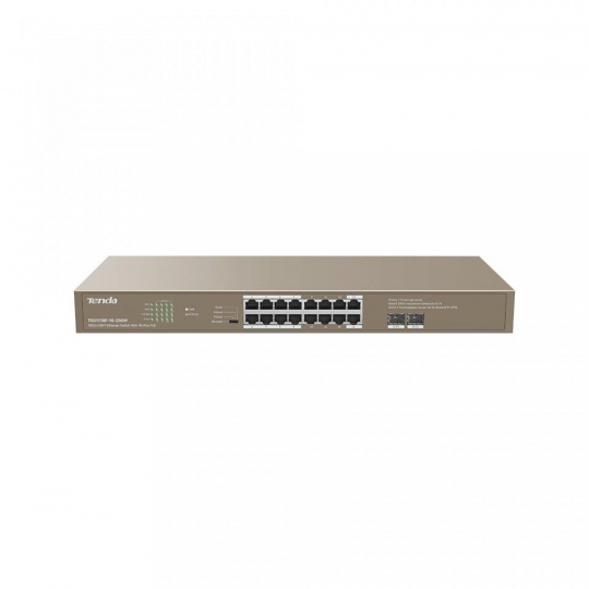 Tenda TEG1118P-16-250W PoE AT Gigabit Switch 230W