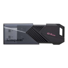 Kingston Flash Disk 64GB USB3.2 Gen 1 DataTraveler Exodia Onyx