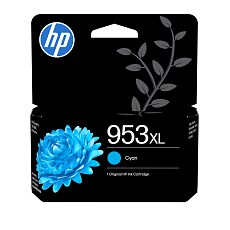 HP 953XL High Yield Cyan Original Ink Cartridge (1,600 pages)