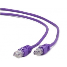 GEMBIRD kabel patchcord CAT6 stíněný FTP 2m, fialový