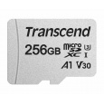 TRANSCEND MicroSDXC karta 256GB 300S, UHS-I U3 V30 + adaptér