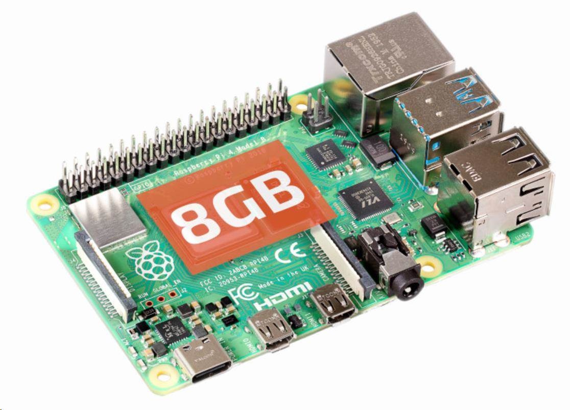 Raspberry Pi 4B 8GB RAM - TrollComputers s.r.o.