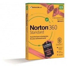 NORTON 360 STANDARD 10GB + VPN, 1+1 uživatel pro 1 zařízení na 1 rok BOX