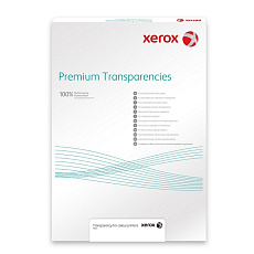BAZAR - Xerox Papír Transparentní fólie - Transparency 100m A4 Plain - Digital Color (50 listů, A4) - Poškozený obal (Ko