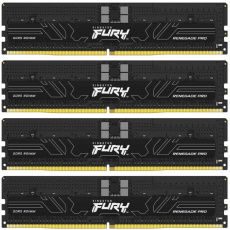 KINGSTON DIMM DDR5 64GB (Kit of 4) 6000MT/s CL32 FURY Renegade Pro ECC Reg PnP