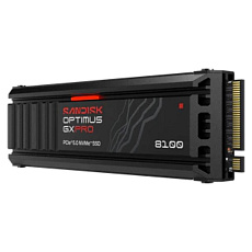 SANDISK SSD OPTIMUS GX PRO 8100 NVMe 8TB PCIe, Gen4, (R:14900, W:14000MB/s), s chladičem