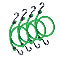 MasterLock 3106EURDAT Set 4 ks upínací gumy s háčky - 80 cm MasterLock 3106EURDAT Set 4 ks upínací gumy s háčky - 80 cm