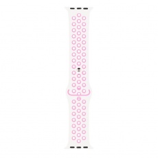 RhinoTech sportovní řemínek pro Apple Watch 42 / 44mm Bílo-růžová RhinoTech sportovní řemínek pro Apple Watch 42 / 44mm Bílo-růžová