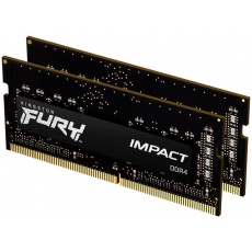 KINGSTON SODIMM DDR4 16GB (Kit of 2) 2666MT/s CL15 FURY Impact