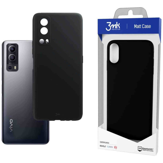 3mk Matt Case pro Vivo Y52 5G, černá