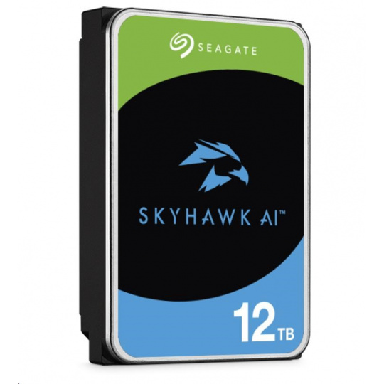 SEAGATE HDD 12TB SKYHAWK AI, 3.5", SATAIII, 7200 RPM, Cache 256MB, s R/V Senzorem