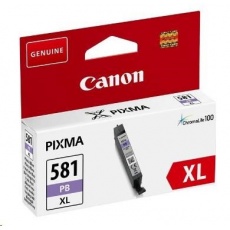 Canon CARTRIDGE CLI-581XL foto modrá pro PIXMA TS615x, TS625x, TS635x, TS815x,TS825x, TS835x, TS915x (4 710 str.) Canon CARTRIDGE CLI-581XL foto modrá pro PIXMA TS615x, TS625x, TS635x, TS815x,TS825x, TS835x, TS915x (4 710 str.)
