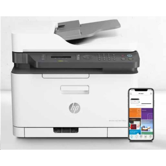 BAZAR - HP Color Laser 179FNW (A4,18/4 ppm, USB 2.0, Ethernet, Wi-Fi, Print/Scan/Copy/Fax) - poškozený obal