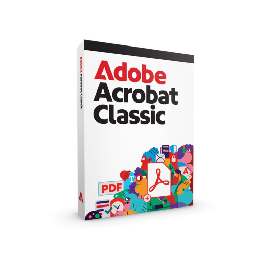 Acrobat Pro 2024 (Classic) CZ COM Term License RET Box (Set up as 36 month)