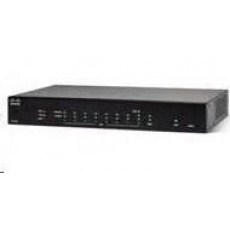 Cisco RV260P VPN firewall router, 8x GbE LAN (4x PoE, 60W), 1x RJ45/SFP GbE WAN - REFRESH