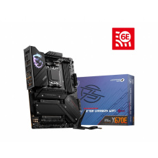 BAZAR - MSI MB Sc AM5 MPG X670E CARBON WIFI, AMD X670, 4xDDR5, 1xDP, 1xHDMI, WI-FI - Po opravě (Bez příšlušenství) BAZAR - MSI MB Sc AM5 MPG X670E CARBON WIFI, AMD X670, 4xDDR5, 1xDP, 1xHDMI, WI-FI - Po opravě (Bez příšlušenství)