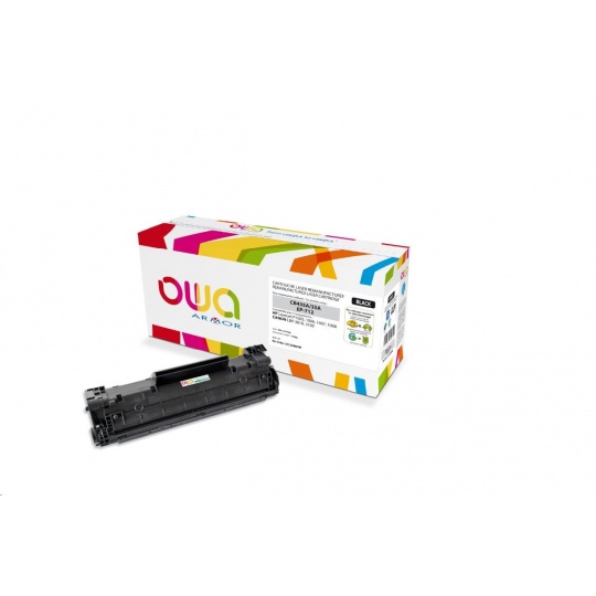 OWA Armor toner pro HP Laserjet P1005, P1006, 1500 Stran, CB435A, černá/black