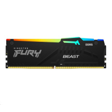 KINGSTON DIMM DDR5 8GB 5200MT/s CL36 FURY Beast RGB EXPO