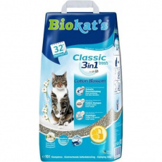 Biokat's Natural Cotton Blossom 10kg podestýlky Biokat's Natural Cotton Blossom 10kg podestýlky