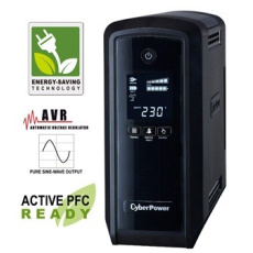 CyberPower PFC SineWare LCD GP UPS 900VA/540W, Schuko zásuvky - předváděcí