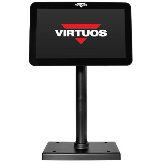 Virtuos 10,1" LCD zákaznický display Virtuos SD1010R, HDMI, VGA, 500 nits, černý