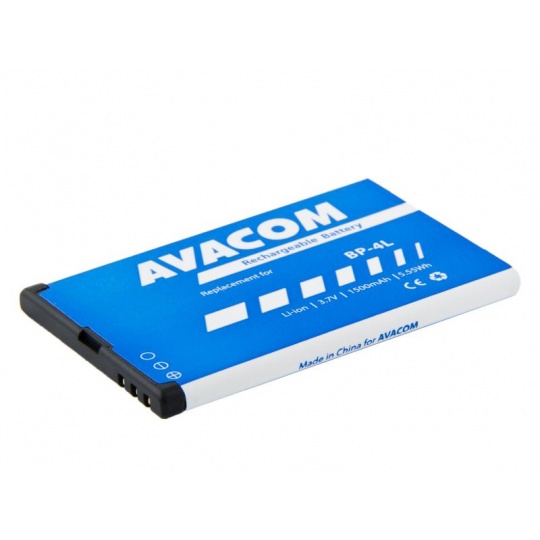 AVACOM baterie do mobilu Nokia E55, E52, E90, Li-Ion 3,7V 1500mAh (náhrada BP-4L)